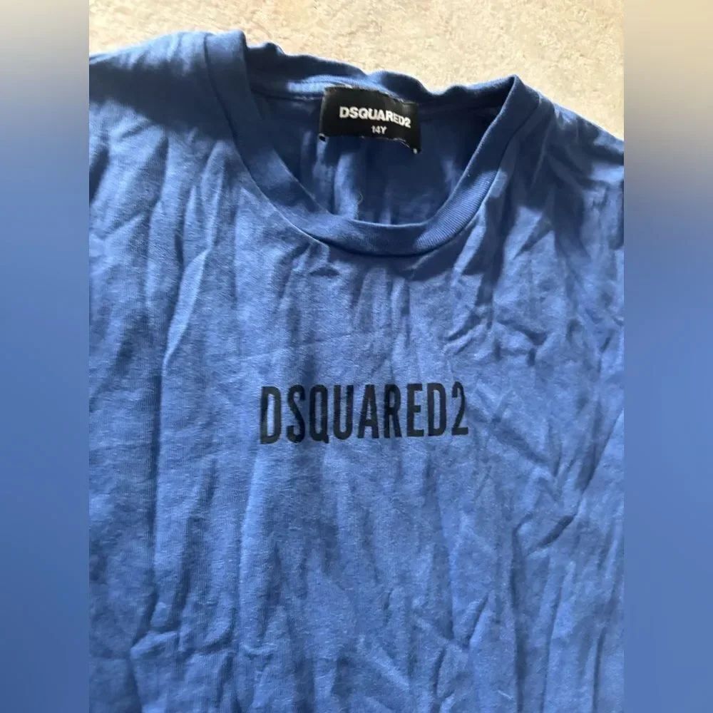 Dsquared2 tee shirt logo top vintage y2k